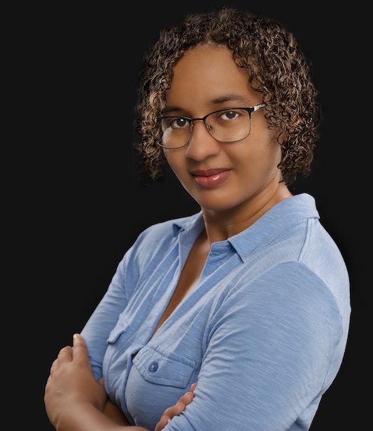 A picture of the founder, Gabriela Grant